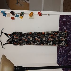 Maxi Multi color floral print long  dress